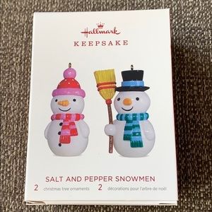 Hallmark Keepsake Salt & Pepper Ornaments NIB